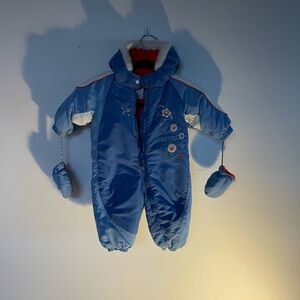 Gagou Tagou Fleece Lined Snowsuit 12m‎